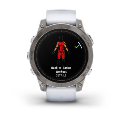 10. Garmin Epix Pro Gen 2 Saphir 47mm Titan Whitestone Sportuhr