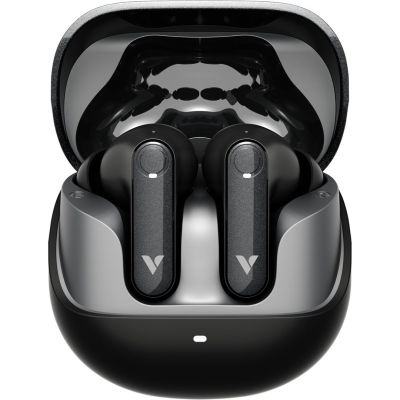 4. Verbatim TruSound Pro Kabelloses In-Ear-Bluetooth-Headset für Anrufe und Musik, Schwarz