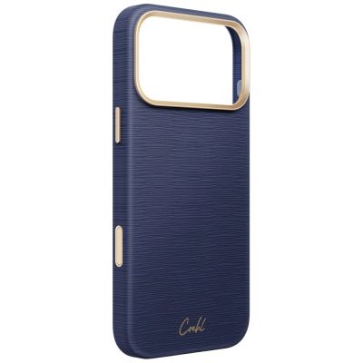 3. Uniq Coehl Mirelle Magnetische Ladehülle für iPhone 18 Pro Max / 17 Pro Max – Blau