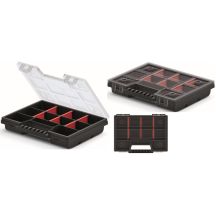 KISTENBERG Werkzeugkasten mit 11 Fächern