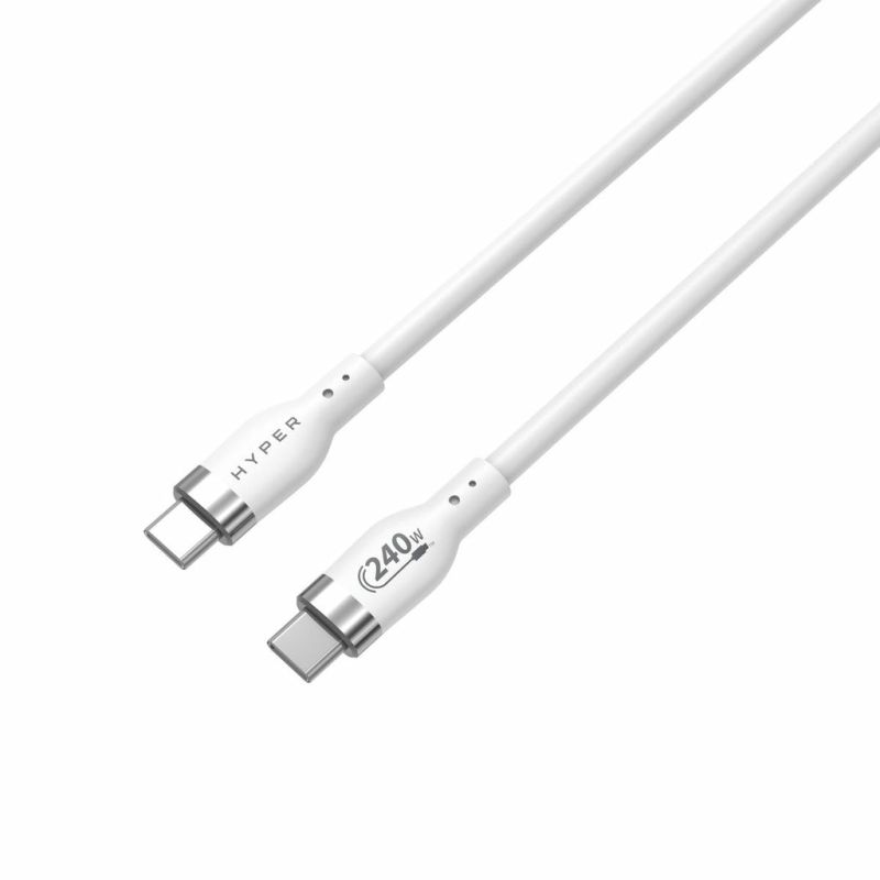 2. HYPER HJ4002WHGL USB-Kabel USB 2.0 2m USB-C Weiß