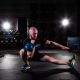 46. Kettlebell cast iron Blue HMS KNV12 12kg