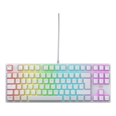 2. TKL CHERRY XTRFY K4V2 Tastatur, Weiß