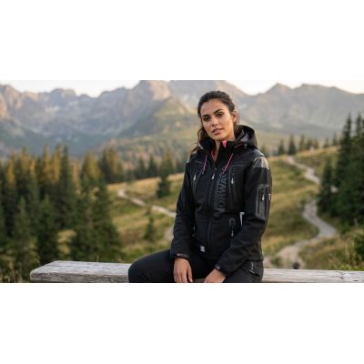 6. Damen-Softshelljacke Geographical Norway TISLANDE LADY BLACK 007 (WU4016F/GN-BLACK)