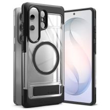 Ringke UX Magnetische MagSafe-Hülle für Samsung Galaxy S26 Ultra – Transparent Schwarz