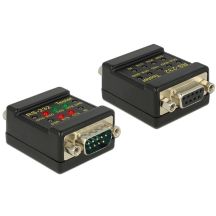 DeLOCK 2xDB9 DB9 Schwarz