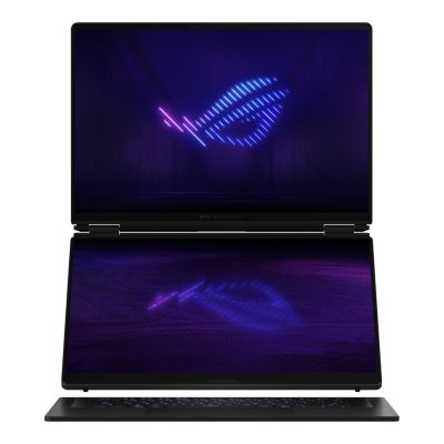 ASUS ROG Zephyrus Duo 16 GX651AX-U9322X Ultra 9 386H 2x16,0" 3K Touch OLED 120Hz 1100nits AG 32GB LPDDR5X SSD2TB GeForce RTX 5090 24GB CAM1080p + IR 90Whs W11Pro Aluminium Stellar Gray