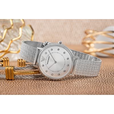 6. EMPORIO ARMANI Kappa AR11128 Damenuhr + Box