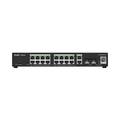 7. Ruijie Networks RG-ES220GS-P Netzwerk-Switch Managed L2 Gigabit Ethernet (10/100/1000) PoE-Unterstützung Schwarz