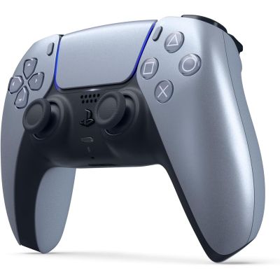 3. Sony PlayStation 5 DualSense Wireless-Controller-Pad aus Sterlingsilber