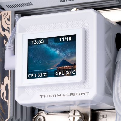 8. CPU-Wasserkühlung Thermalright Frozen Warframe 360 SE ARGB, Weiß
