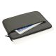 3. Wozinsky WPL-13 13,3"-Laptoptasche mit Metallreißverschluss – Grau