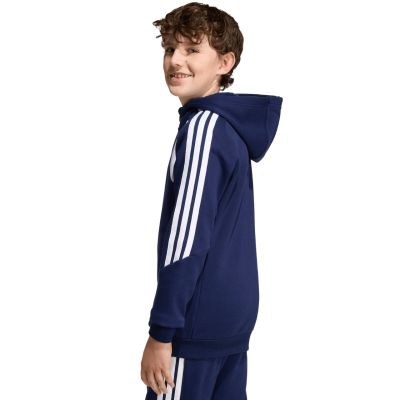 5. adidas Tiro 26 League Sweatshirt mit durchgehendem Reißverschluss für Kinder, Marineblau KF3322