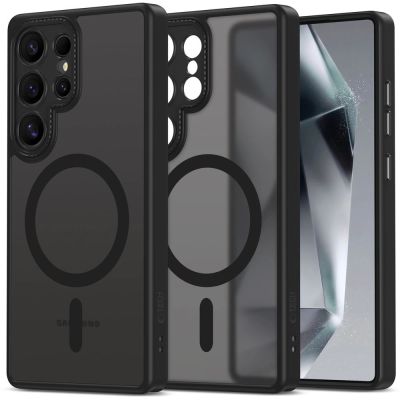 Tech-Protect MagCam MagSafe Hülle für Samsung Galaxy S25 Ultra – Schwarz