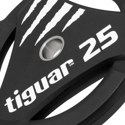 5. Tiguar PU-Olympiaplatte 25 kg TI-WTPU02500