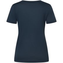 Damen-T-Shirt SUPER.NATURAL W Wood Craftine Tee marineblau
