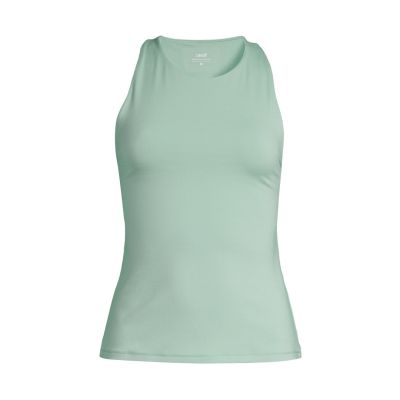 Casall Soft Touch Bra Tank Damen-Trainingsshirt Grün - M