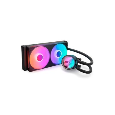 3. NZXT Kraken Core 240 RGB Prozessor-Flüssigkeitskühlungs-Kit 12cm Schwarz 1 Stück.