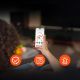 5. Meatmeet Pro intelligentes Küchenthermometer mit Bluetooth/WLAN-App, geeignet für Grill, Backofen und Smoker – Schwarz