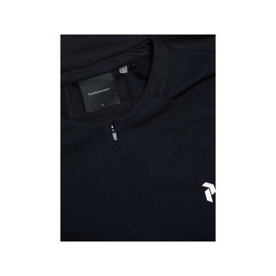 4. PEAK PERFORMANCE Damen-T-Shirt W Mountainbreath Ärmelloses Polo Farbe Schwarz