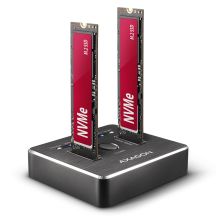 Axagon ADSA-M2C Festplatten-Dockingstation USB 3.2 Gen 2 (3.1 Gen 2) Typ-C