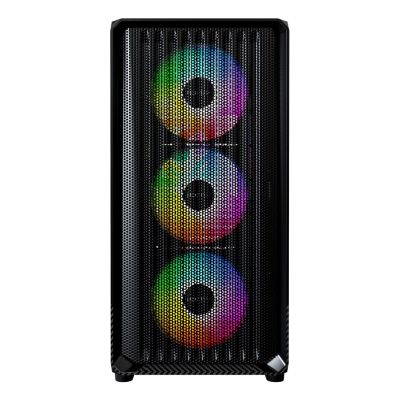 6. Montech X5M (B) Micro Tower Computer-Sicherheits- und Halterungs-Set, Schwarz