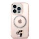 3. Karl Lagerfeld Iconic Karl&Choupette MagSafe Hülle für iPhone 14 Pro Max – Pink