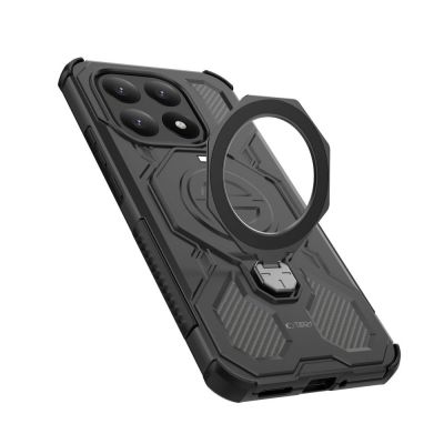 5. Tech-Protect TacticStand MagSafe Hülle für Xiaomi 15T - Schwarz