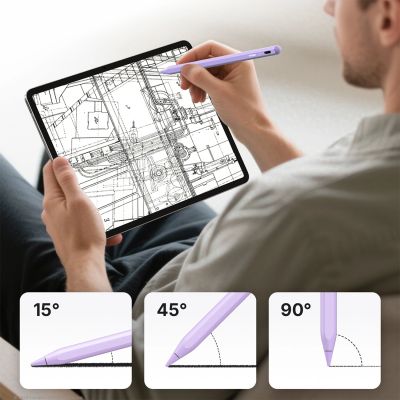 5. Metapen A8 Aktiv-Stift für iPad USB-C – Lila