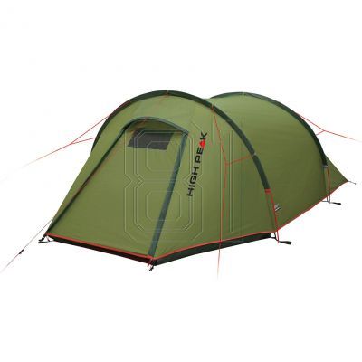 2. High Peak Kite 3 LW Zelt Grün und Rot 10344