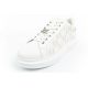 3. Karl Lagerfeld Kapri Herrenschuhe Sneakers Naturleder weiß
