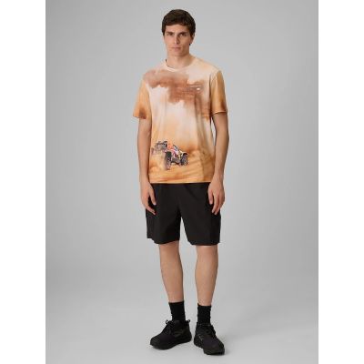 4. Herren-T-Shirt mit Aufdruck, regulär, Größe 4F 4FRSS26TTSHM4237-83A