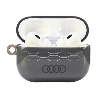 2. Audi IML AirPods Pro 2 Hülle mit geometrischem Muster - Grau