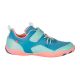 8. Trollkids Skaland Barfußwanderschuhe Hafenblau/Aquamarin Nebel/Rosa Pfingstrose