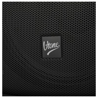 35. V-TONE OrionX 14 ACCU – Aktivlautsprecher, schwarz, wiederaufladbar, Bluetooth, TWS, USB, AUX, FM, DSP, ausziehbarer Griff, Transportrollen, 135 W RMS