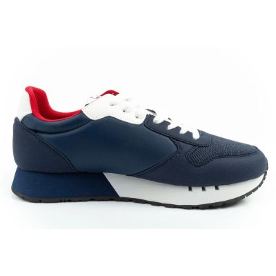 4. US Polo Assn Sportschuhe, Sneaker für Herren, modisch und bequem, marineblau