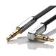 7. Ugreen Flachkabel AUX Audiokabel 3,5 mm Miniklinke 2m silber (10599)
