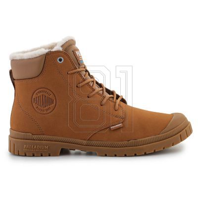 7. Palladium sp20 Cuff Leather Waterproof WL M 79067-257-M Mahagoni Schuhe