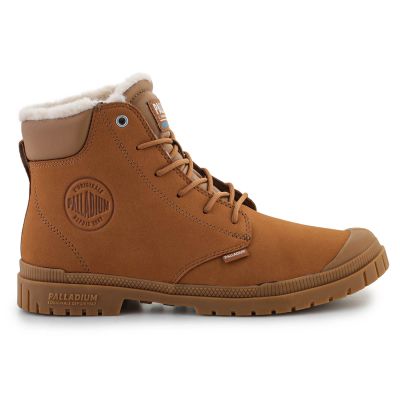7. Palladium sp20 Cuff Leather Waterproof WL M 79067-257-M Mahagoni Schuhe