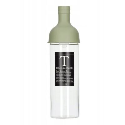 8. HARIO Cold Brew Tee, 750 ml Filterflasche, Staubgrün