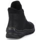 44. Gefütterte schwarze Damen-Ankle-Boots Rieker 55069-00