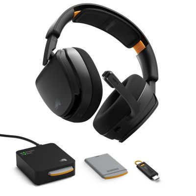 16. Glorious Gaming GHS Wireless InfinitePlay Headset Kabelloses Bluetooth-Kopfband mit Ladestation Schwarz