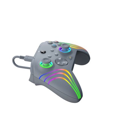 15. PDP Afterglow Wave Gray USB-Gamepad (Analog/Digital) für PC, Xbox One, Xbox Series S und Xbox Series X