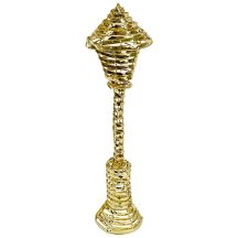 Dekorative Laterne, 40 LEDs, 57 cm, Gold