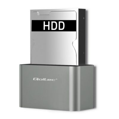7. QOLTEC HDD/SSD-Dockingstation | 2,5"/3,5" SATA | USB 3.0