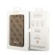 7. Guess GUBKP14XHG4SHW iPhone 14 Pro Max 6,7 "braun / braunes Buch 4G Vintage Gold Logo