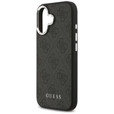 6. Guess 4G Classic Logo MagSafe Hülle für iPhone 17 - Schwarz