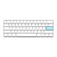 Ducky DKON2061ST Gaming-Tastatur USB QWERTY Amerikanische Internationale Weiß