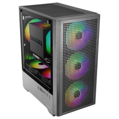 3. TACENS MARS MC-VECTOR 4xARGB USB-C mATX- Gehäuse