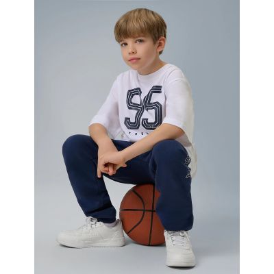 Locker geschnittenes Jungen-T-Shirt mit Aufdruck 4F 4FJRSS26TTSHM3786-10S